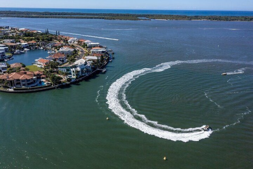 Paradise Jet Boating Gold Coast, Sovereign Island Mansions
