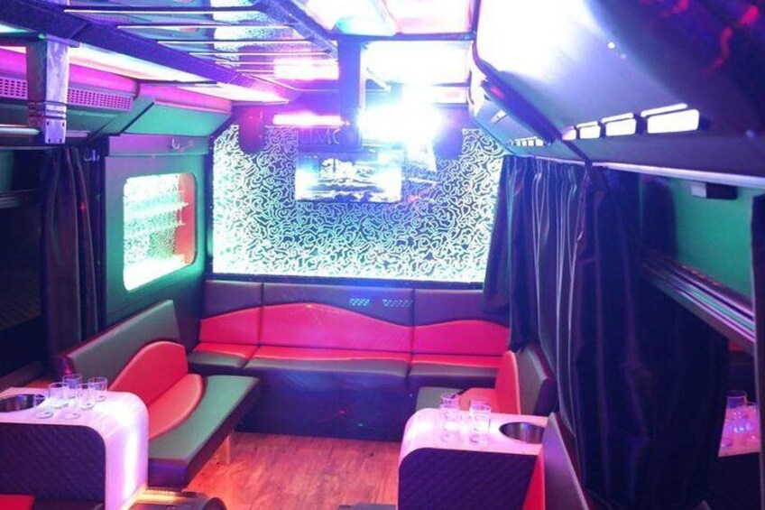 Party Bus & Dancer for 3 hours in Vilnius