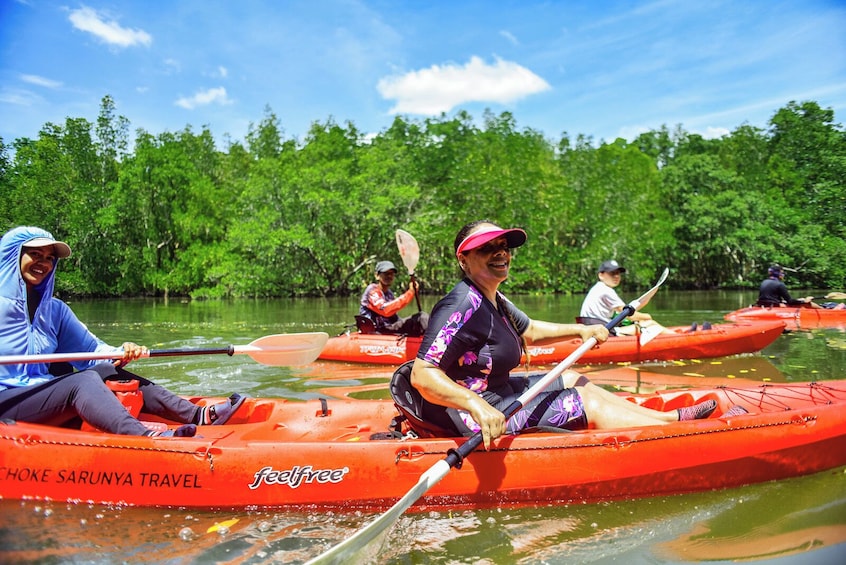 Full Day Tour Sea Cave Kayaking at Bor Thor Krabi