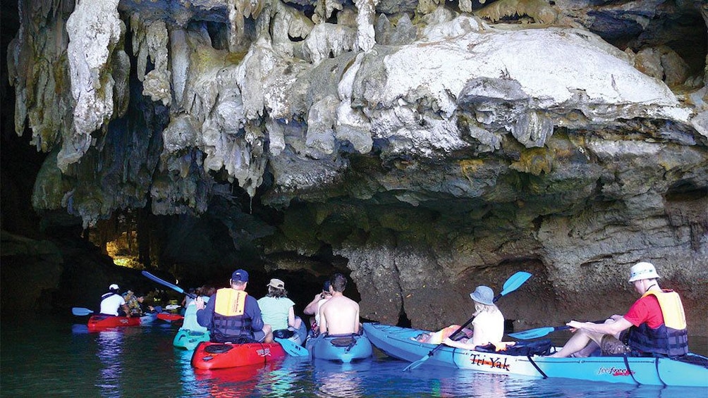 Full Day Tour Sea Cave Kayaking at Bor Thor Krabi