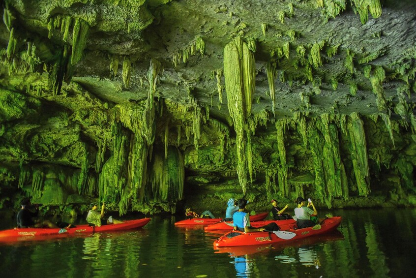 Full Day Tour Sea Cave Kayaking at Bor Thor Krabi