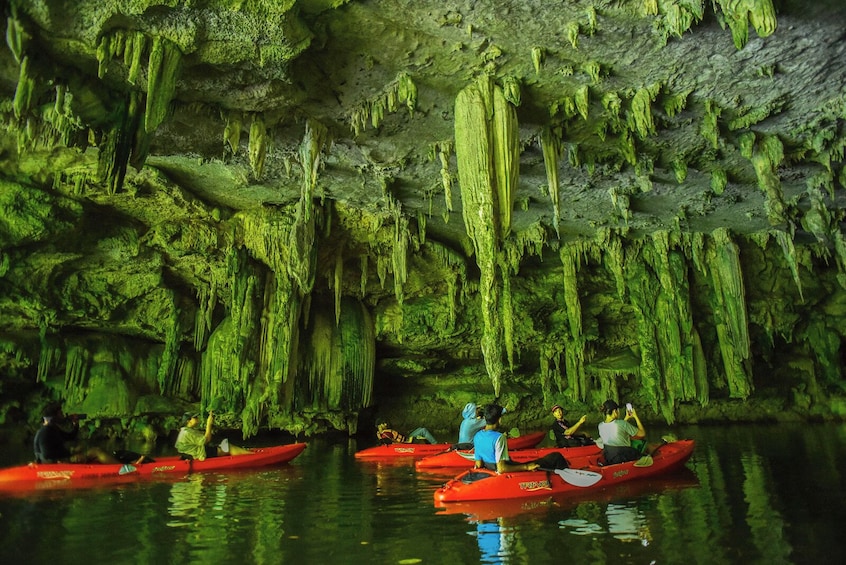 Full Day Tour Sea Cave Kayaking at Bor Thor Krabi