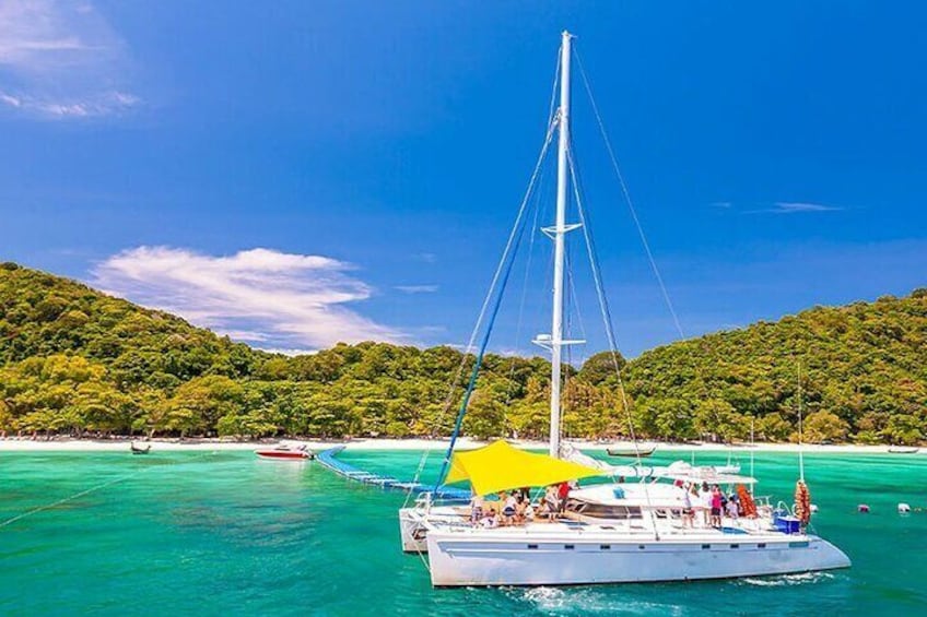 Coral Island and Raya by Catamaran Yacht 