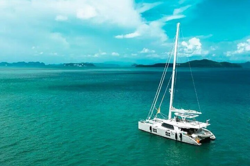 Coral Island and Raya by Catamaran Yacht 