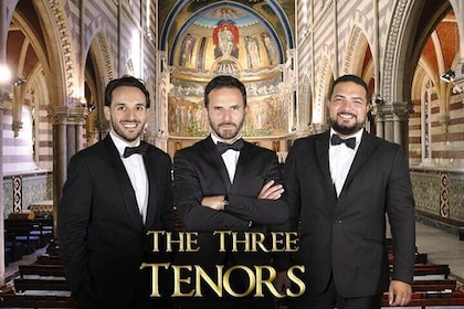 Het concert van De Drie Tenoren in St. Paul's Within the Walls