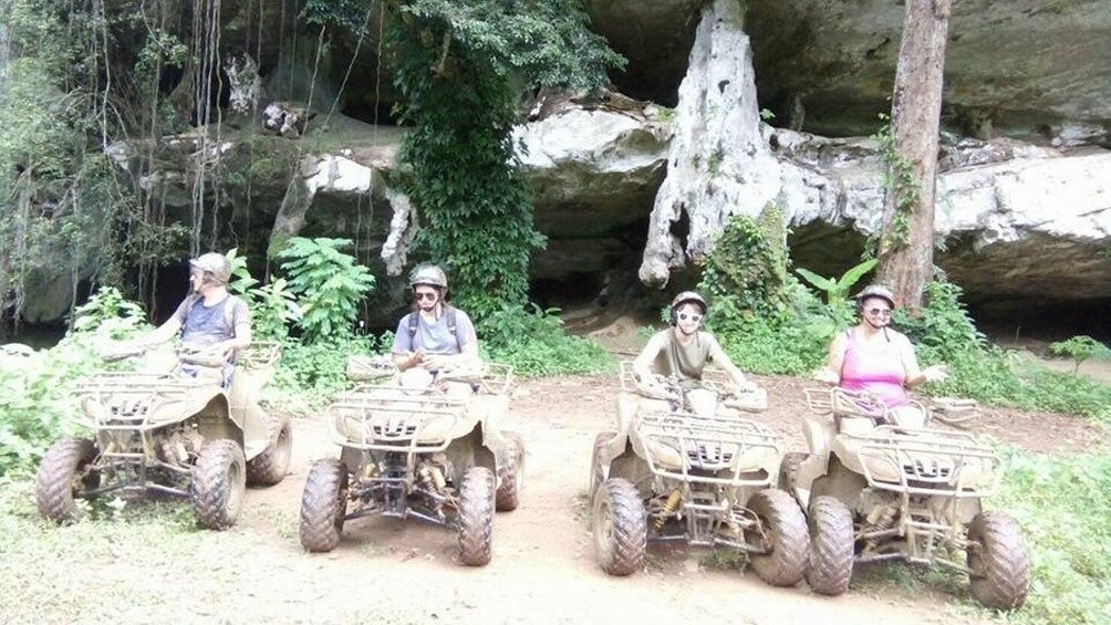 Sea Cave Kayaking at Bor Thor Krabi with ATV Riding