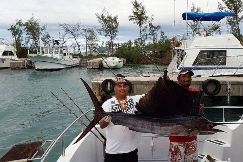 Private Fish Trolling in Saipan