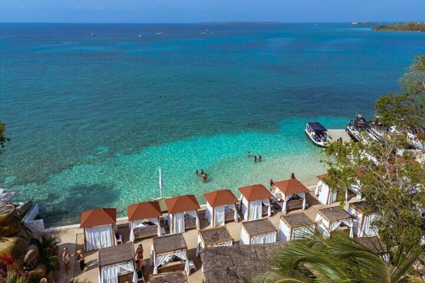 Bora Bora Cartagena Beach Club Full Day Experience