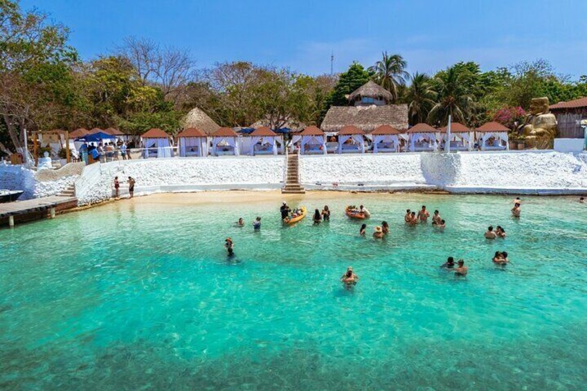 Bora Bora Cartagena Beach Club Full Day Experience