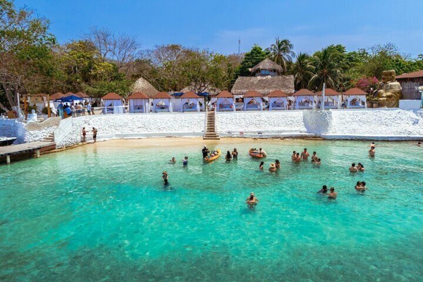 Bora Bora Cartagena Beach Club Full Day Experience