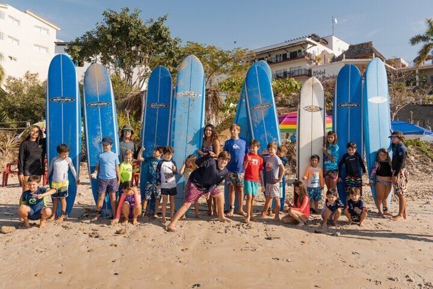 Ask for our “kids Surf camps”