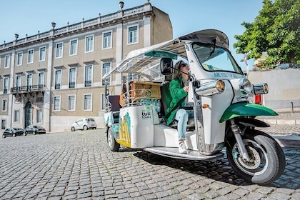 Lissabon: Half Day Sightseeing Tour på en privat elektrisk Tuk Tuk