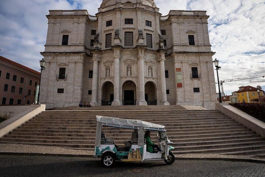 Lisbon: Half Day Sightseeing Tour on a Private Electric Tuk Tuk