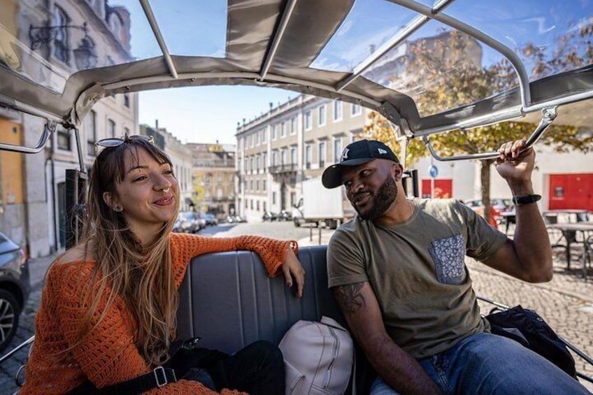 Lisbon: Half Day Sightseeing Tour on a Private Electric Tuk Tuk