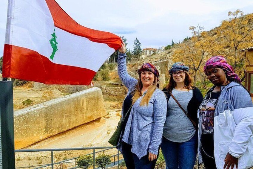 Stone of the pregnant woman - Baalbek