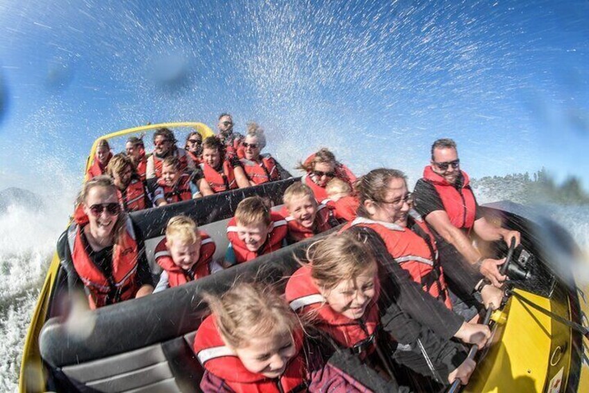 Katoa Jet Boat tour on Lake Rotorua