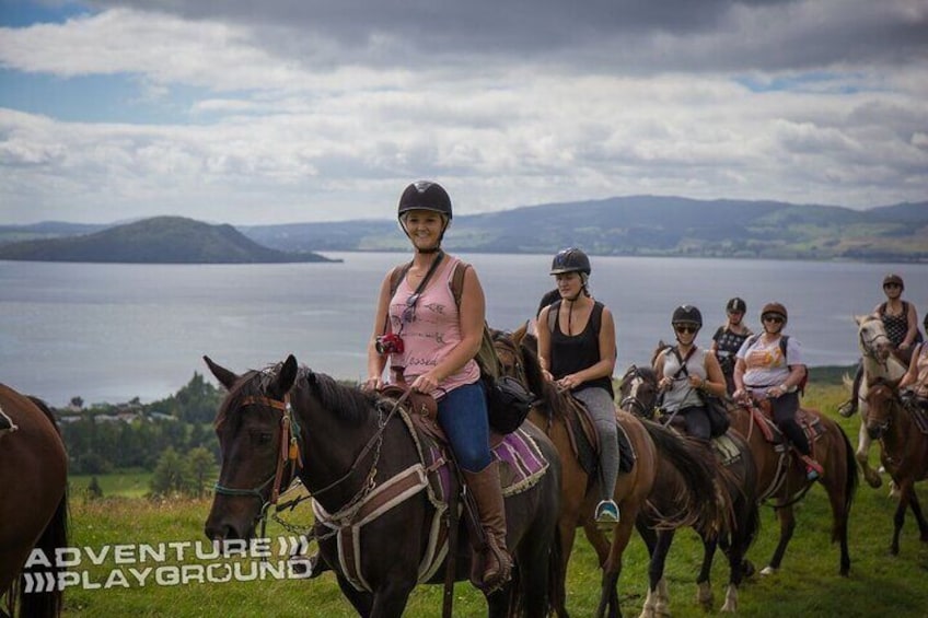 Guided Horse Trekking from Rotorua