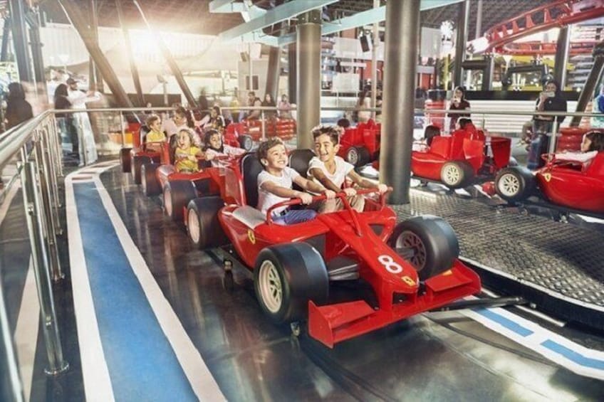 Show item 4 of 4. Warner Bros World and Ferrari World Combo Ticket with transfer from Dubai