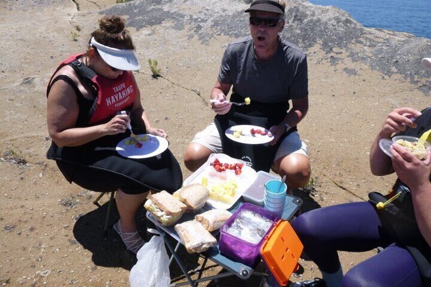 Lake Taupo - Maori Rock Carvings Package (Mountain Biking & Kayaking)