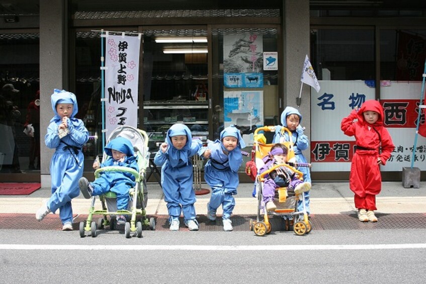 Show item 3 of 7. Iga Bus Trip from Nagoya Ninja Costume & Shuriken Experience