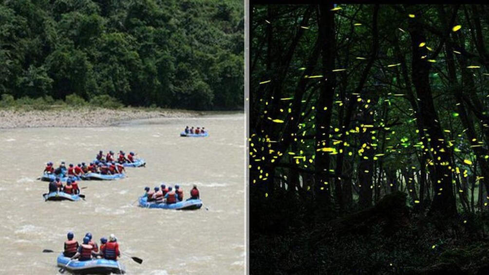 Kiulu Rafting & Muara Fireflies Tour