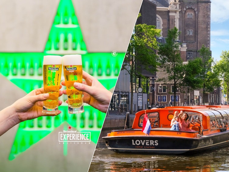 Amsterdam Combo: Heineken Experience & 1-Hour Canal Cruise
