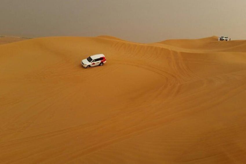 Show item 1 of 2. Guided Day Tour to Desert Safari-Dune Bashing with Dinner in Dubai