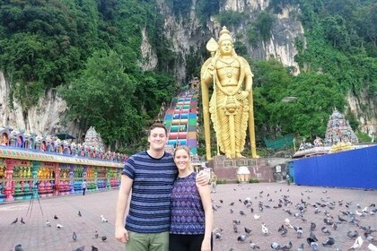 Malaysia Countryside and Batucaves from Kuala Lumpur