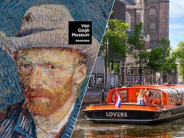 Amsterdam Combo: Van Gogh-museet och 1 timmes kanalkryssning