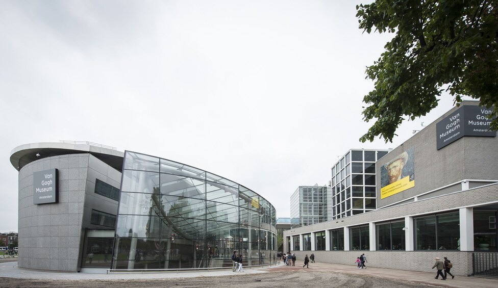 Modern building in Amsterdam