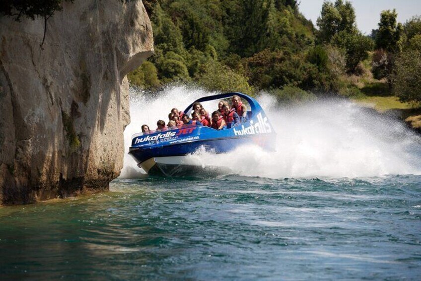 Hukafalls Jet Boat Ride from Taupo