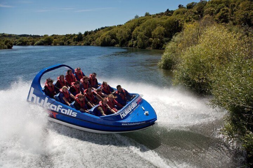 Hukafalls Jet Boat Ride from Taupo