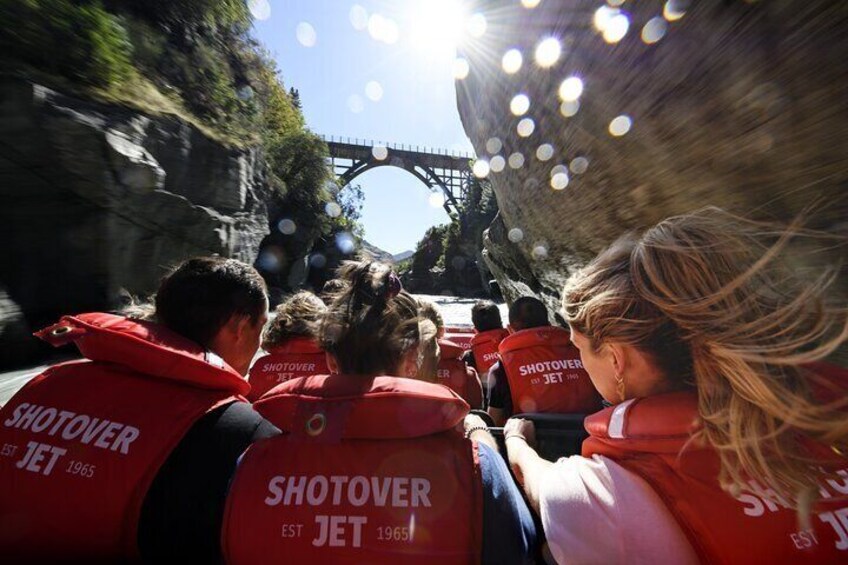 Shotover River Extreme Jet Boat Ride in Queenstown, New Zealand