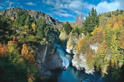 Shotover River Extreme Jet Boat Ride in Queenstown, New Zealand