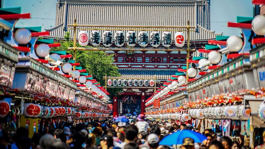 Show item 1 of 9. Tokyo City Tour: Meijijingu, Asakusa & Diver City