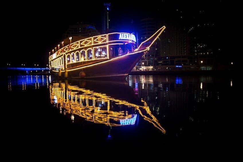 Dubai Marina Dhow Cruise