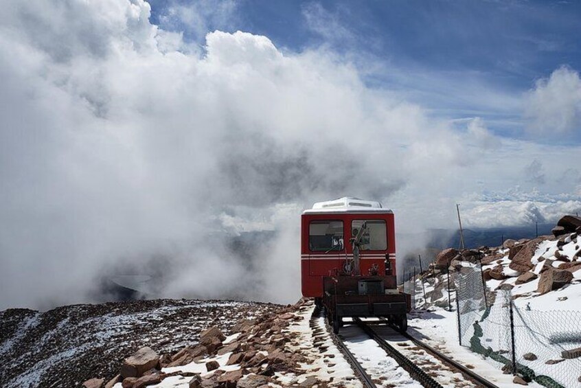 The Cog Railway at the top