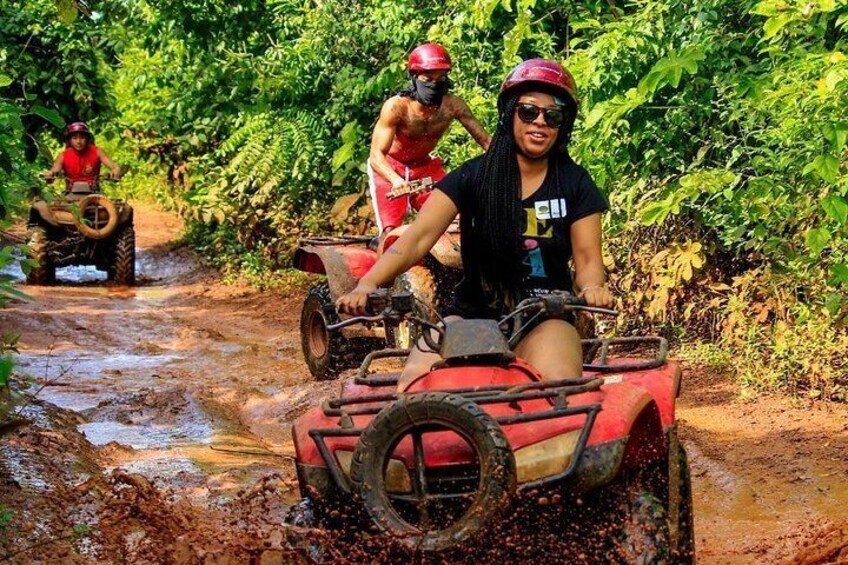 Amazing Adventure Experience in Riviera Maya: ATV'S, ZIPLINING AND MAYAN CENOTE