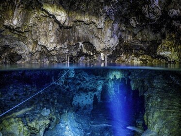 tulum ruins cenotes swim cave turtles expedia