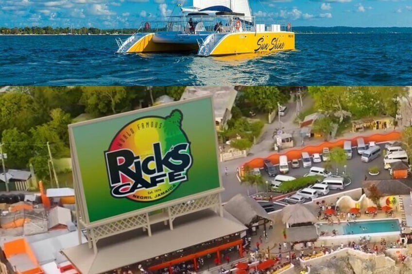 Ricks Cafe Sunset Catamaran & Snorkeling Cruise Negril
