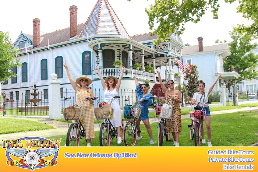 Show item 1 of 9. The ORIGINAL Creole & Crescent Bike Tour