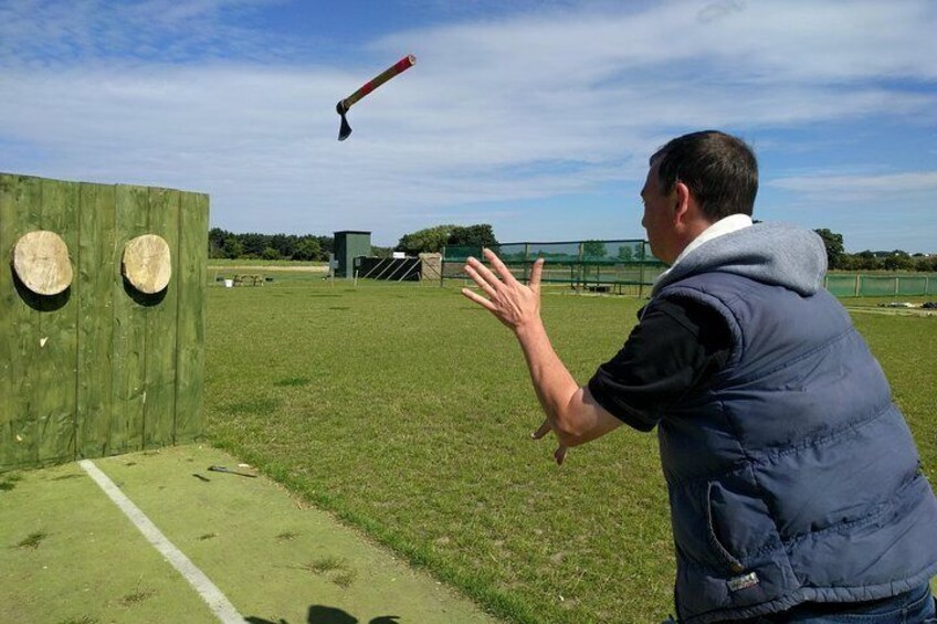 Axe and Knife Throwing for vikings of all kinds