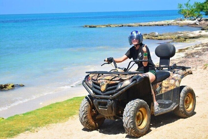 Negril Combo: Zipline, Safari Ride, and ATV Off-Road Adventure