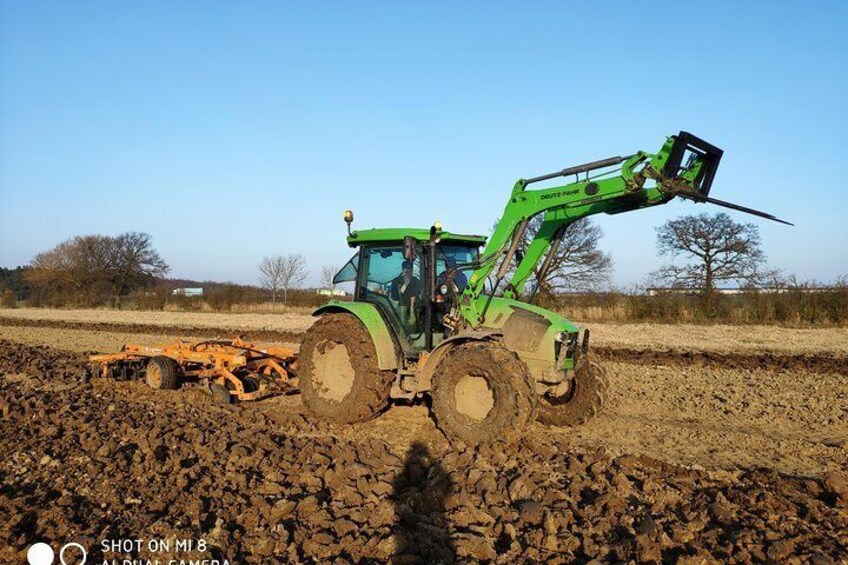 Tractor Driving the ultimate driving experience unlike anything else!