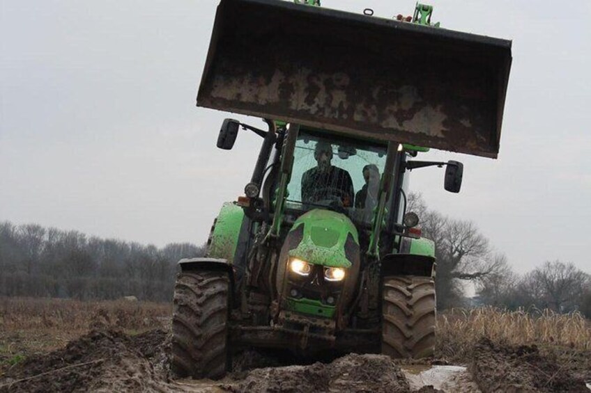 Tractor Driving the ultimate driving experience unlike anything else!