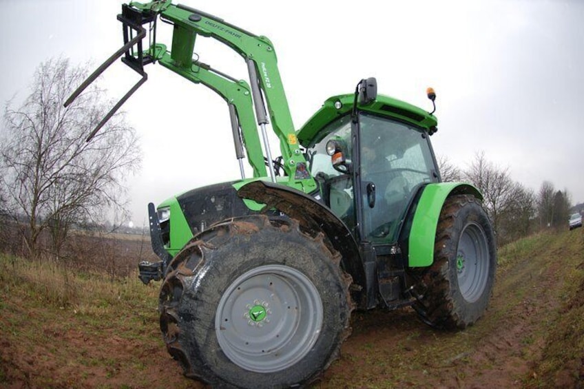 Tractor Driving the ultimate driving experience unlike anything else!