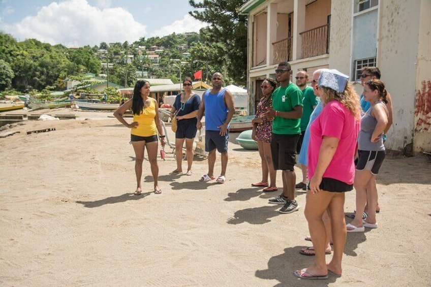 By the Bayside in Anse La Raye