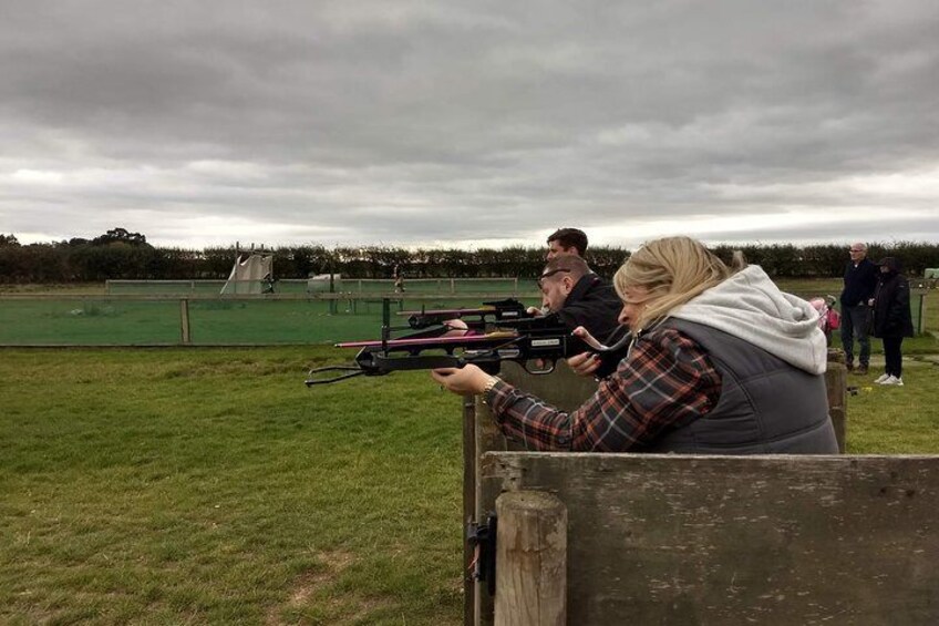 Crossbow Shooting experience, great fun!