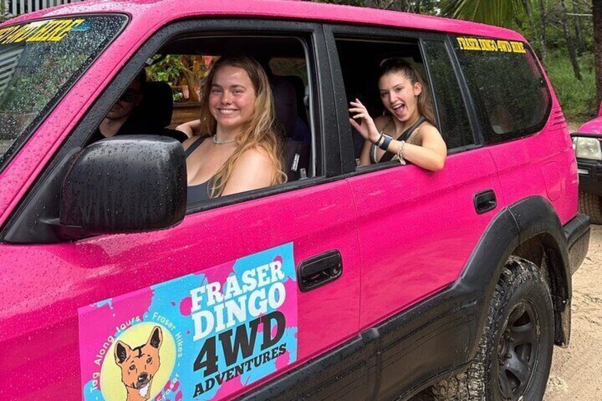 2 Day PINK4WD Tagalong Tour - K'gari/Fraser Island