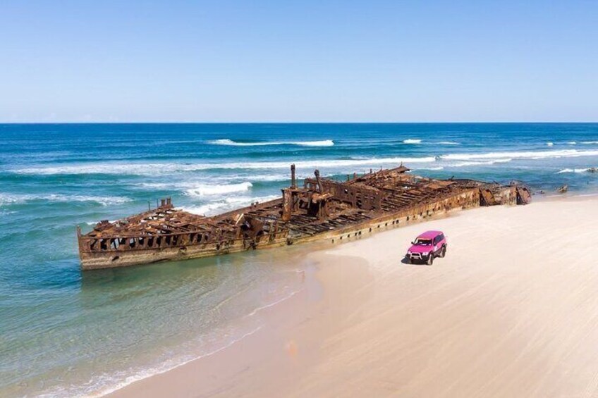 2 Day PINK4WD Tagalong Tour - K'gari/Fraser Island